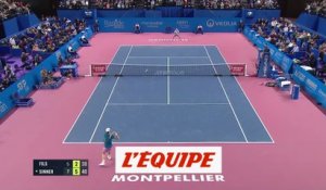Sinner met fin à l'aventure de Fils en demi-finales - Tennis - ATP - Montpellier
