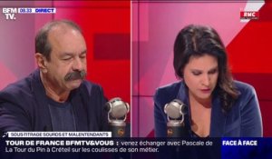 Philippe Martinez évoque "un appel de courtoisie" après le coup de téléphone d'Élisabeth Borne ce dimanche soir