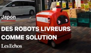 Au Japon, face à la pénurie de main-d’œuvre, les robots livreurs arrivent dans les rues