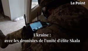 Guerre en Ukraine : avec les dronistes de l'unité d'élite Skala à Bakhmout