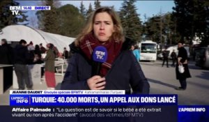 Séismes en Turquie: les reporters de   BFMTV dans un camp de sinistrés