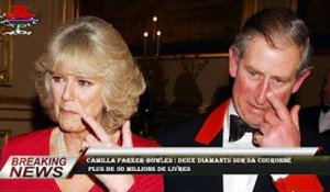 Camilla Parker-Bowles : deux diamants sur sa couronne  plus de 50 millions de livres