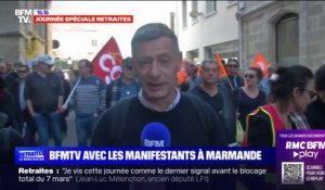 À Marmande, 600 manifestants défilent contre la réforme des retraites selon l'union intersyndicale