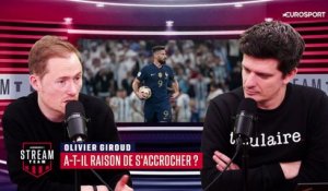 "Giroud ne quittera jamais les Bleus, il faudra le mettre à la porte"