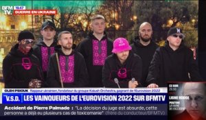 Oleh Psiouk (Kalush Orchestra), vainqueur ukrainien de l'Eurovision 2022: "Aujourd'hui, la musique ne peut pas rester en dehors de la politique"