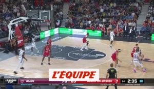 le résumé de Dijon - JL Bourg - Basket - Leaders Cup