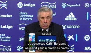 22e j. - Ancelotti : "Un match difficile, un match équilibré"