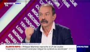 Philippe Martinez sur l'après CGT: "Il me reste encore des trimestres à cotiser"