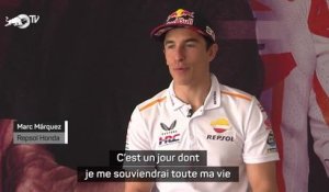 Moto GP - Márquez : "Un jour dont je me souviendrai toute ma vie"
