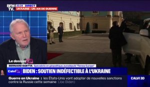 Pour Bernard Guetta, la visite de Joe Biden à Kiev est "une confirmation pour les Ukrainiens que les États-Unis sont réellement à leurs côtés"