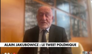 Alain Jakubowicz : «Je n'ai voulu attaquer personne. Je dis simplement que cette tenue est inappropriée dans ce lieu», à propos de son tweet sur une députée à l'Assemblée nationale