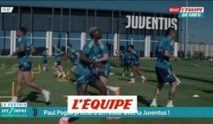 Pogba proche d'un retour avec la Juventus Turin - Foot - ITA