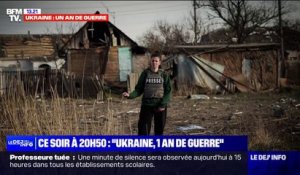 "On prend un gilet pare-balles, un casque, une trousse de sécurité, un masque à gaz": les reporters de BFMTV racontent un an de guerre en Ukraine