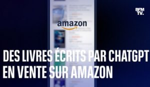 Des centaines de livres écrits par l'intelligence artificielle ChatGPT désormais en vente sur Amazon