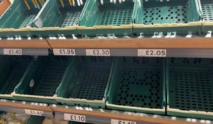 Pénuries au Royaume-Uni : des supermarchés rationnent les fruits et légumes