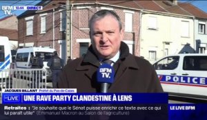 Rave-party à Lens: le préfet dénonce un rassemblement "dangereux" et n'exclut pas une intervention policière