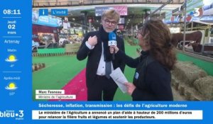 Marc Fesneau sur France Bleu Orléans au Salon de l'agriculture
