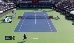 Dubai - Zverev en demi-finale