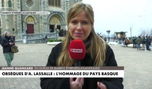 Professeure tuée à Saint-Jean-de-Luz : les obsèques ont débuté à Biarritz