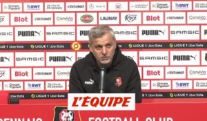 Genesio : « On s'attend à un match très intense » - Foot - L1 - Rennes