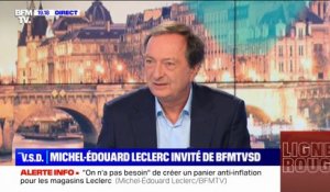 Michel-Édouard Leclerc: "Je voudrais que le président de la République mette de l'ordre dans ses troupes"