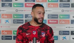 Atl. Madrid - Depay : ''Oui, je suis très heureux''