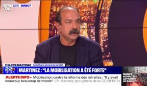 Philippe Martinez (CGT): "La France à l'arrêt, c'était une image"