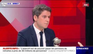 Gabriel Attal: "Je réfléchis à augmenter la durée de résidence sur le sol français pour l'ensemble des minima sociaux et des allocations sociales"