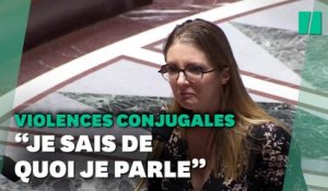 Violences conjugales : à l'Assemblée, l'émotion d'Aurore Bergé accusée d'"opportunisme politique"