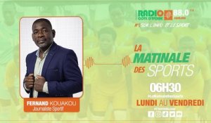 La Matinale des sports du mercredi 08 Mars 2023 par Fernand KOUAKOU sur la participation des femmes Ivoiriennes au sports