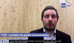 L'agroéconomiste Jean-Marc  Chaumet (Cniel), revient sur le poids des négociations commerciales et des cours des commodités laitières sur le prix du lait en France, et sur l'inflation au sein de la filière