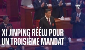 Chine: Xi Jinping a été réélu ce vendredi pour un troisième mandat