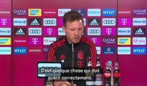 Bayern Munich - Nagelsmann : “Un retour de Lucas Hernandez ? Il ne faut pas se précipiter”