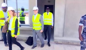 Visite à Boundiali de la première centrale solaire en construction par le Directeur Général de Côte d'Ivoire Energies