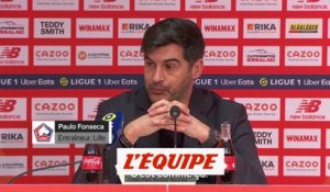 Fonseca : « Un grand match pour les supporters » - Foot - L1 - Lille