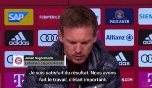 24e j. - Nagelsmann satisfait des 3 points après le PSG