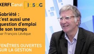 Sobriété : c'est aussi une question d'emploi de son temps [François Lévêque]