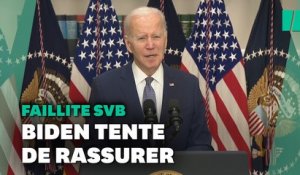 Joe Biden tente de rassurer après la faillit de la banque SVB
