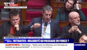 François Ruffin (LFI) sur la réforme les retraites: "Vous êtes des dangers pour les Français"