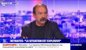 Coupures d'électricité: Philippe Martinez (CGT) reconnaît "des ratés"