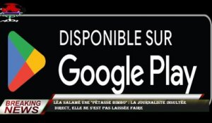 Léa Salamé une "pétasse bimbo" : la journaliste insultée  direct, elle ne s'est pas laissée faire