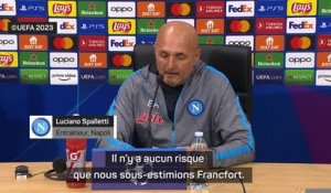 8es - Spalletti : "50-50, ni plus ni moins"