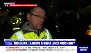 Grève des éboueurs parisiens: "On ne peut pas travailler avec un déambulateur derrière un camion" explique ce gréviste
