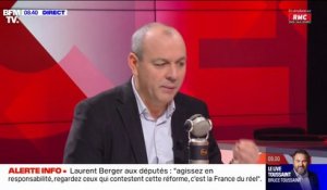 Laurent Berger: "Il n'y a pas de France des flemmards"