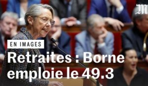 Retraites : Elisabeth Borne annonce un 49.3 sous les huées