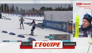 Fillon Maillet : « J'ai donné le maximum » - Biathlon - CM - Sprint