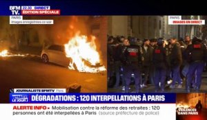 Paris: le calme revient progressivement sur le boulevard des Capucines