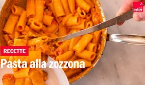 Pasta alla zozzona - Les recettes de François-Régis Gaudry