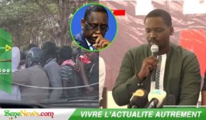 Alioune Sané tacle sévérement Macky Sall : " Il faut que ça s'arrête "