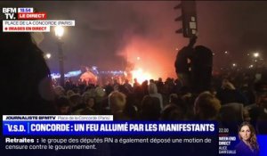 Retraites: plus de 3000 personnes sont désormais rassemblées place de la Concorde à Paris, selon la police